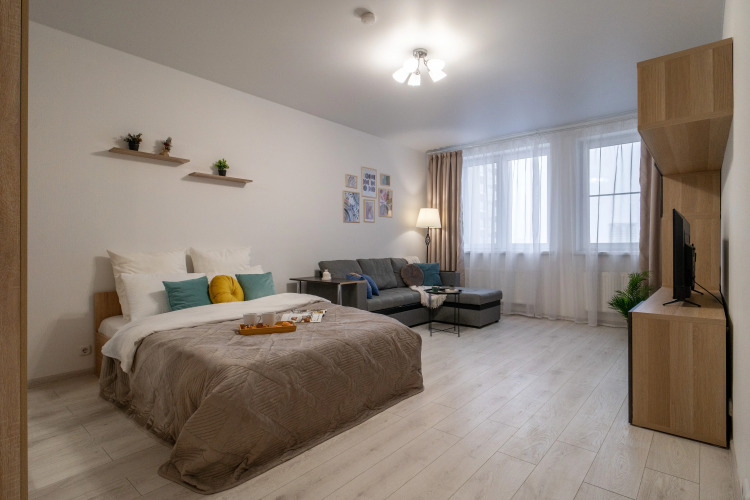 Фотография номера квартиры Апартаменты Gostio у метро Селигерская