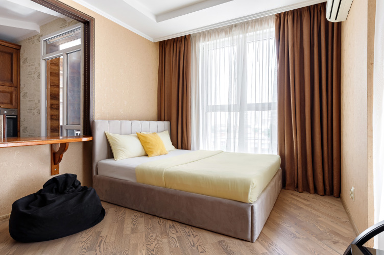 Фотография номера квартиры Апартаменты комфортные в ЖК "Большой" Lounge-зона, Smart-TV и идеальный покой