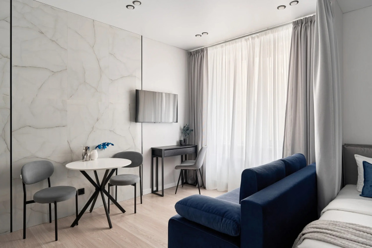 Фотография номера квартиры Апартаменты Berzarina Sky