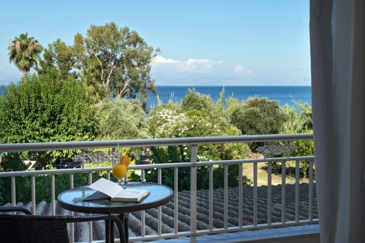 Standard room with balcony and with sea view