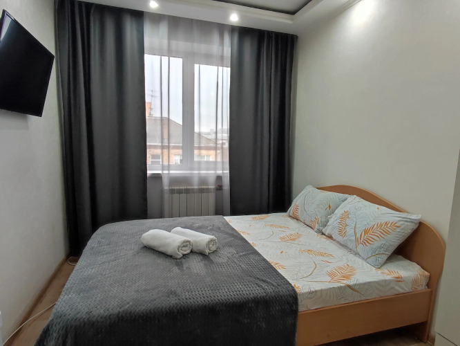 Фотография номера квартиры Апартаменты ДОМИНО рядом с ТЦ Взлетка Плаза 2