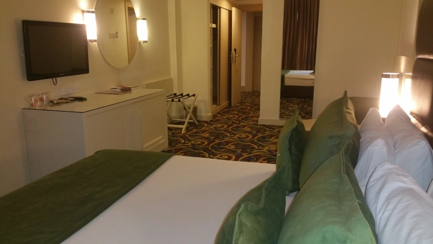 Standard Twin room with balcony and with sea view