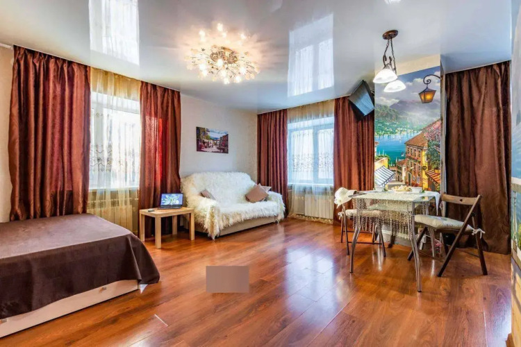 Фотография номера квартиры Квартира Студия в Центре у Трц Гринвич