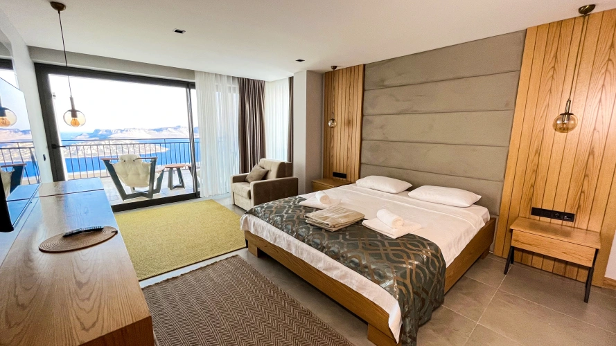 Deluxe Double room with balcony and with ocean view