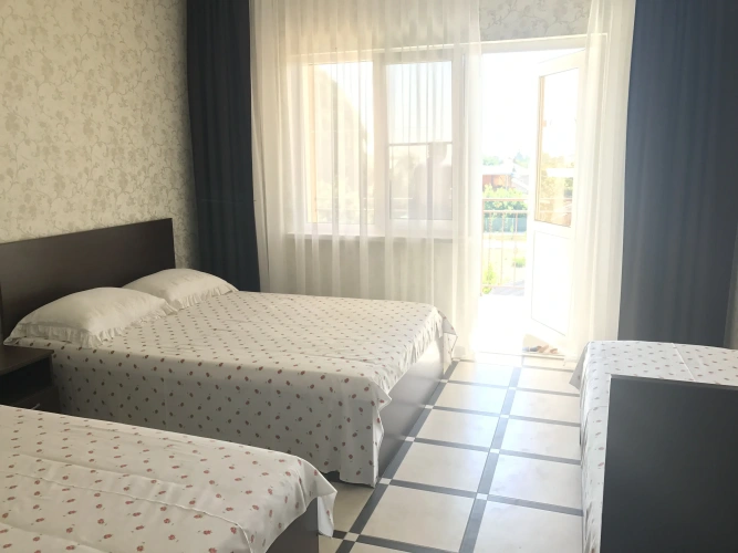 Standard Quadruple room with balcony