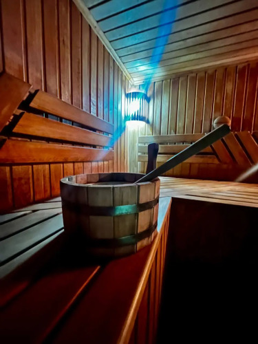 Фотография номера Коттеджа Частный Дом Уютный зимний с баней