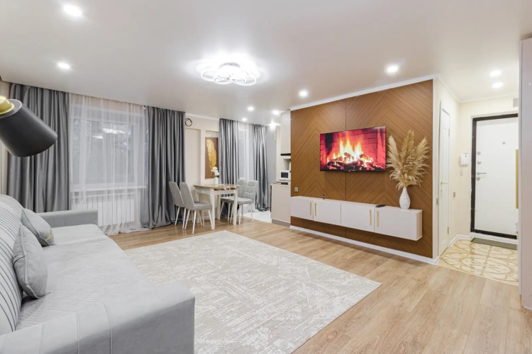 Фотография номера квартиры Квартира двухкомнатная современным ремонтом