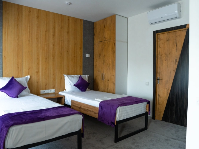 Standard Twin room with city view