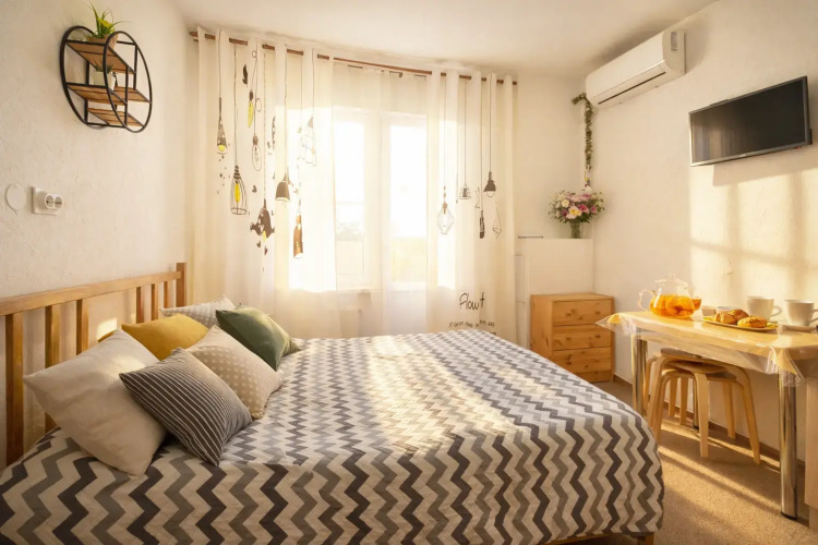 Фотография номера квартиры Апартаменты Максимум у пляжа