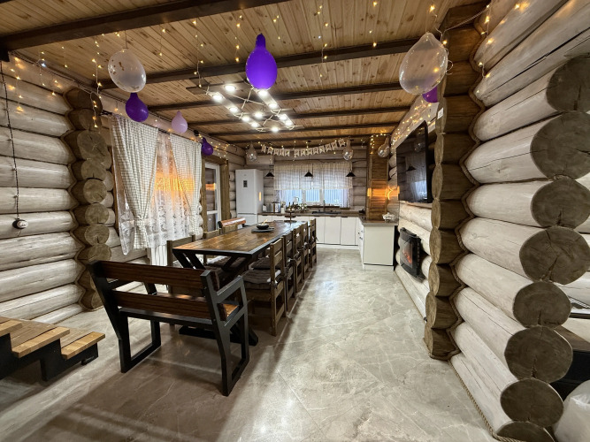 Фотография номера Коттеджа Частный дом Бревенчатый дом в 10 мин от центра города