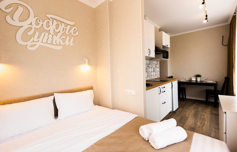 Фотография номера квартиры Апартаменты Добрые Cутки 2