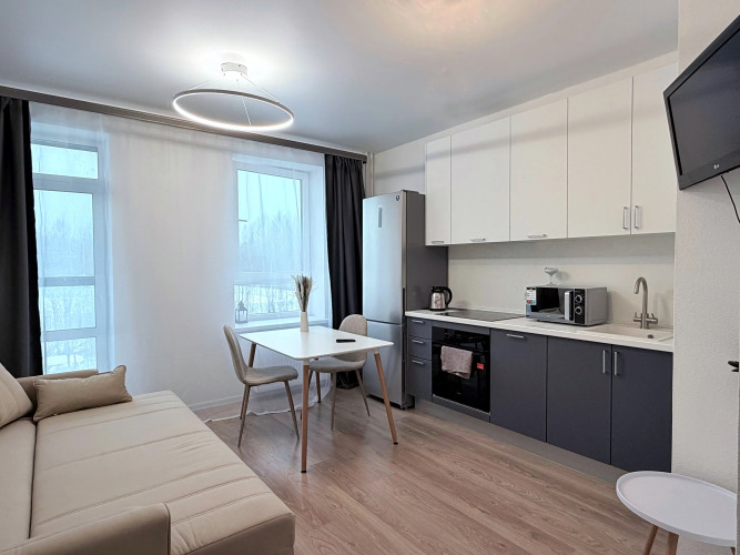 Фотография номера квартиры Квартира Уютная студия в Курортном районе