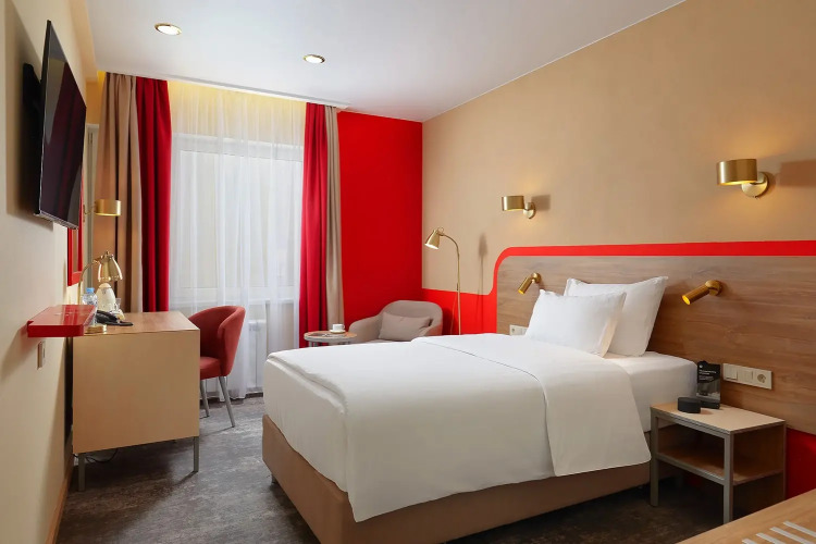 Одноместный номер Арт односпальная кровать