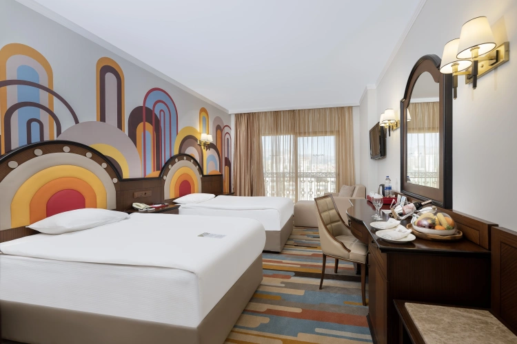 Deluxe Standard Double room with city view