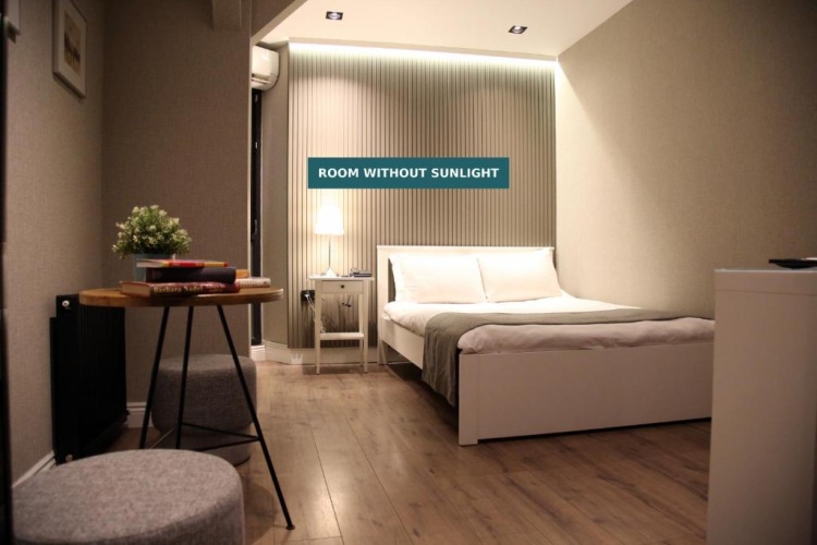 Small (without Window) Double room