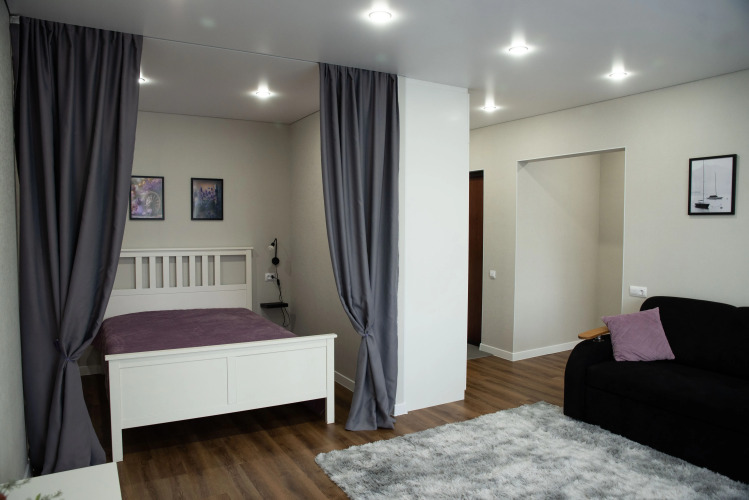 Фотография номера квартиры Квартира уютная однокомнатная Лаванда