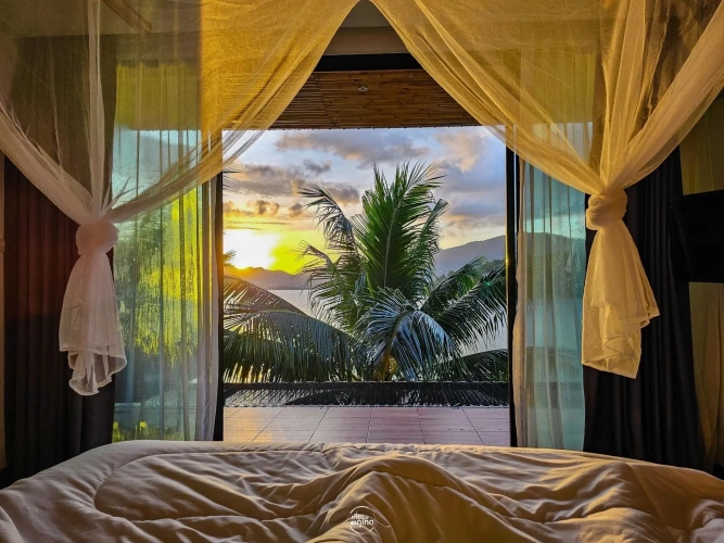 Superior room with balcony and with sea view