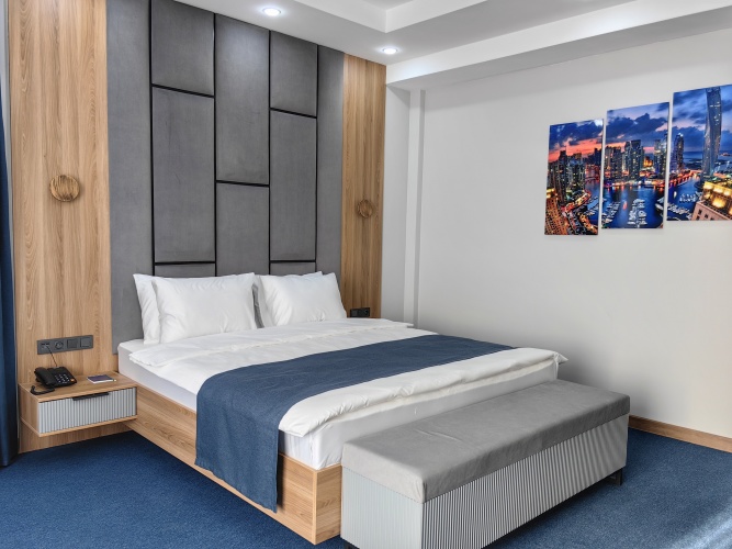 Standard Double room with balcony and with city view