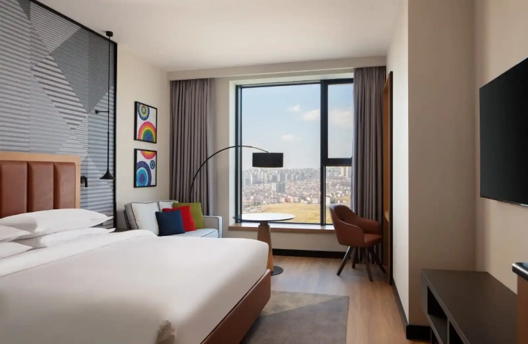 Premium Corner Double room with city view