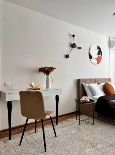 Фотография номера квартиры Апартаменты Атмосферная в Центре Левого Берега