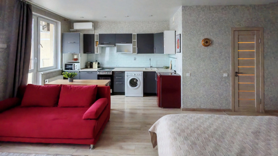 Фотография номера квартиры Квартира VolgaApart Бордо