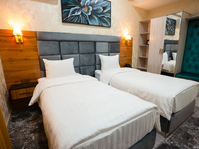 Standard Twin room with balcony