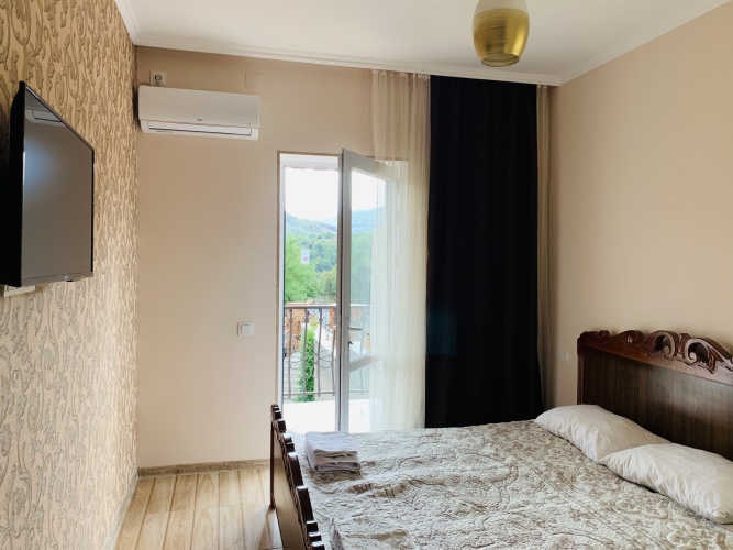 Superior Double room with balcony and with view