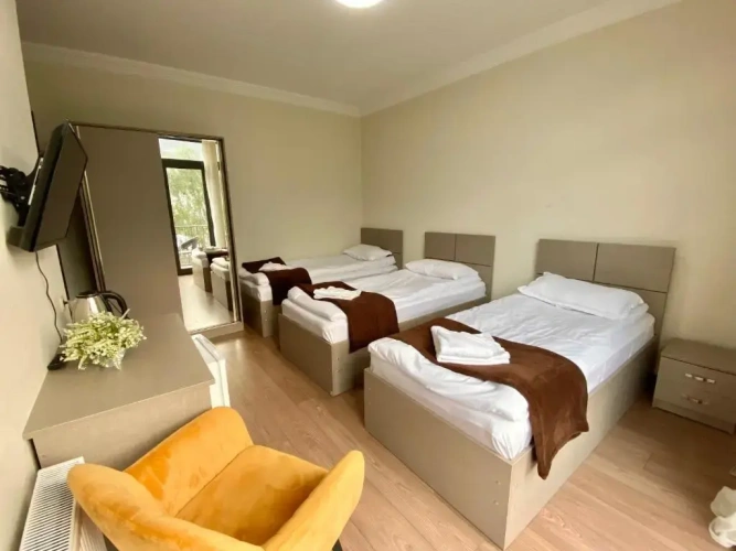 Standard Triple room with balcony and with view