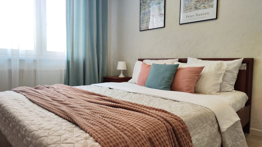 Фотография номера квартиры Апартаменты Panda Home в ЖК Европейский для отдыха семьи или командировки