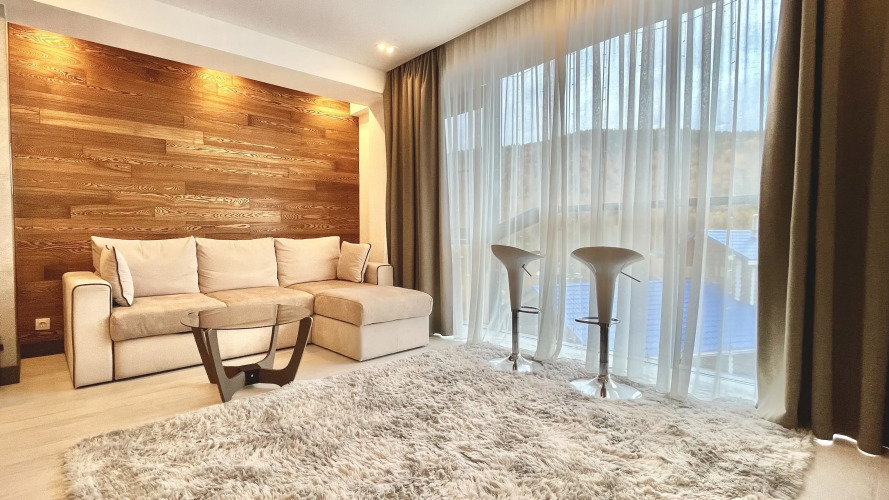 Фотография номера квартиры Апартаменты Wood в Резиденции Байкальские Холмы