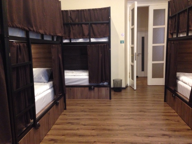 Bed in Dorm with view