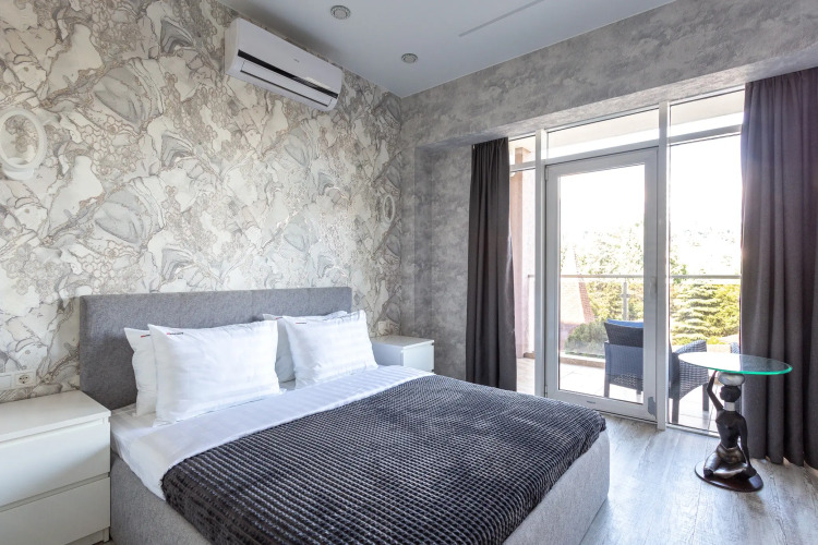 Фотография номера квартиры Апартаменты Red Apartments Светлана Парк Мишель