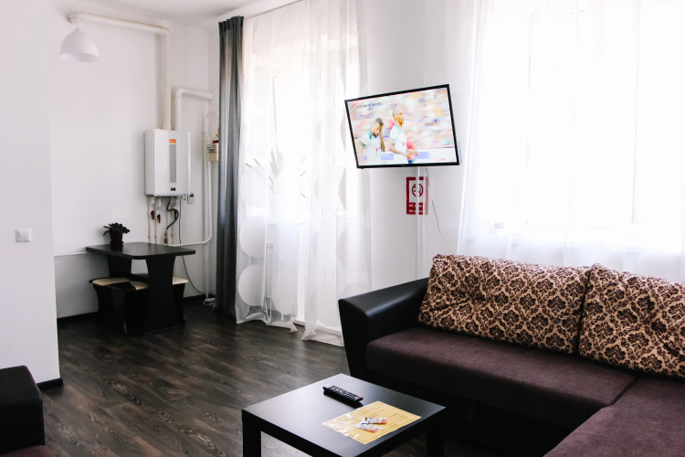 Фотография номера квартиры Апартаменты в центре с видом на пруд