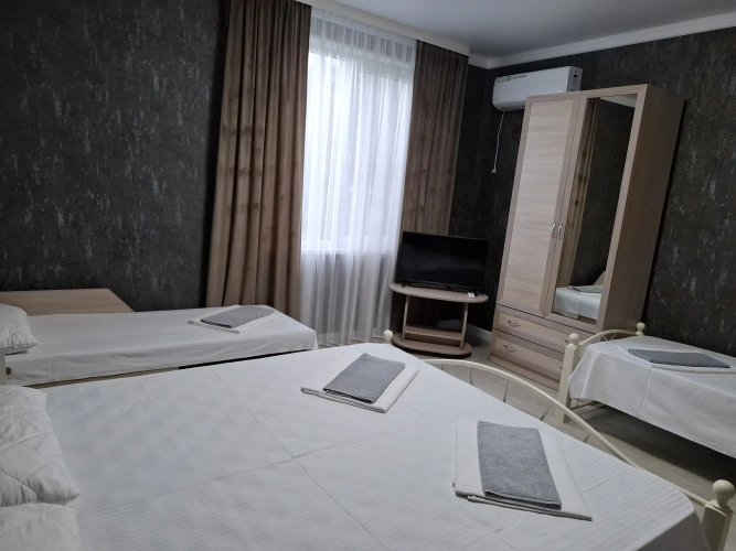 Economy room with garden view