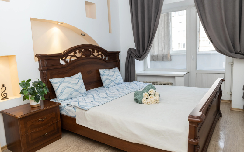 Dvukhkomnatnaya Samal 2 Almaty Flat