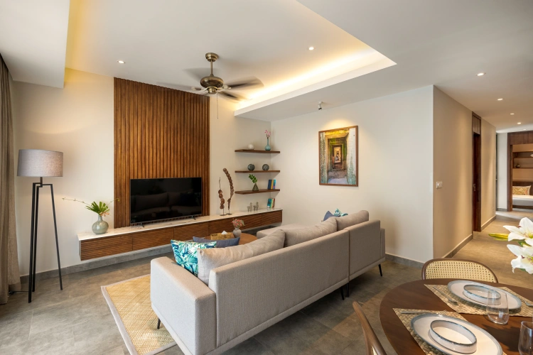 2 Bedrooms Family Suite with balcony and with garden view