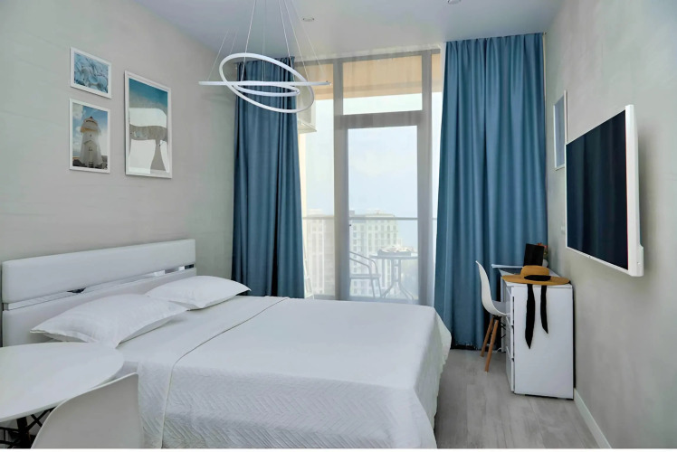 Фотография номера квартиры Апартаменты с Прямым Видом на Море в ЖК Метрополь