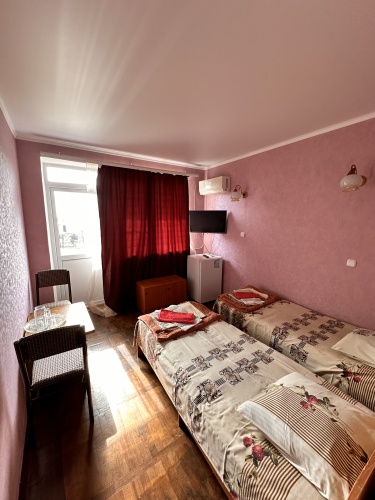 Standard Double room with balcony and with view