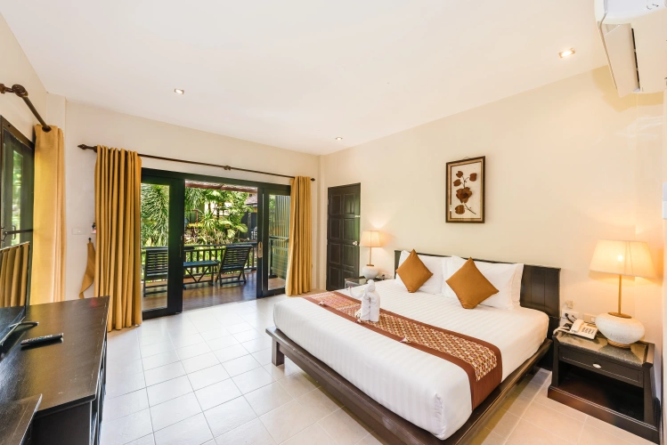 Garden Double Junior Villa with balcony