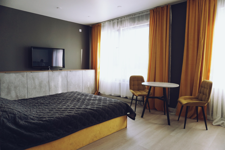 Фотография номера квартиры Квартира студия комфортная в новом доме