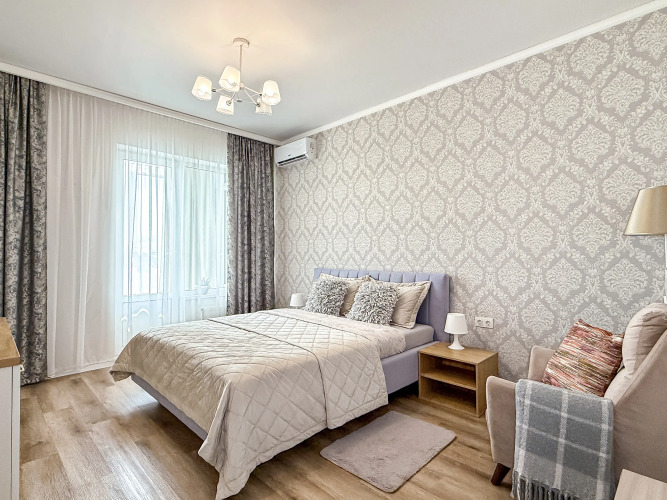 Фотография номера квартиры Апартаменты Энгельса 93 21 этаж вид на море