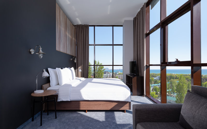 Двухместный люкс Panoramic с красивым видом из окна (двуспальная кровать) - изображение 1