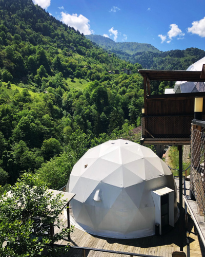Kaledome orman evleri Glamping