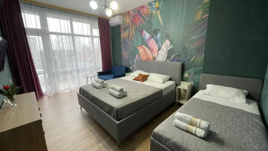 Comfort Triple room with balcony and with view