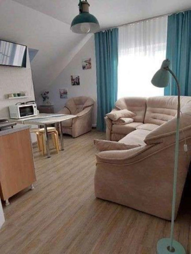 Фотография номера квартиры Квартира Двухкомнатная Viр Студия Бирюзовая