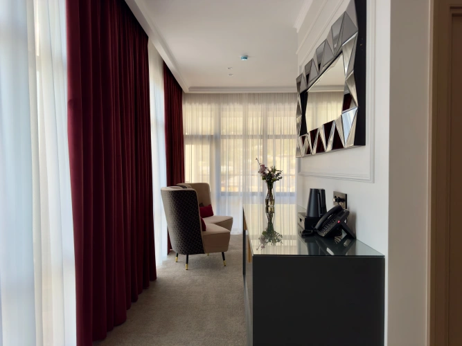 Double Suite with balcony and with mountain view