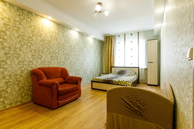 Фотография номера квартиры Квартира Уютная Двухкомнатная