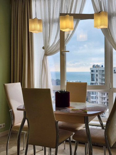 Фотография номера квартиры Апартаменты с Видом на Море в Центре Сочи для Отдыха с Семьей