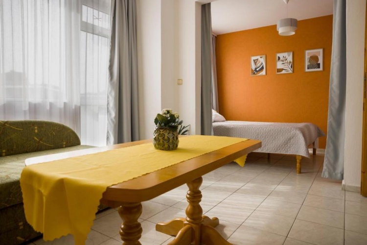 Superior Quadruple room with balcony and with view
