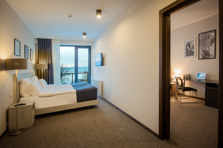 Standard Quadruple Family room with balcony and with view
